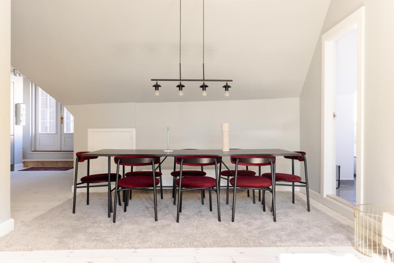 Luxury Apartment W Privat Rooftop Terrace - Cph C โคเปนเฮเกน ภายนอก รูปภาพ