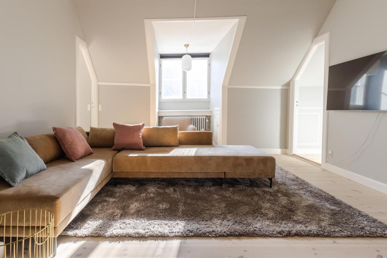 Luxury Apartment W Privat Rooftop Terrace - Cph C โคเปนเฮเกน ภายนอก รูปภาพ