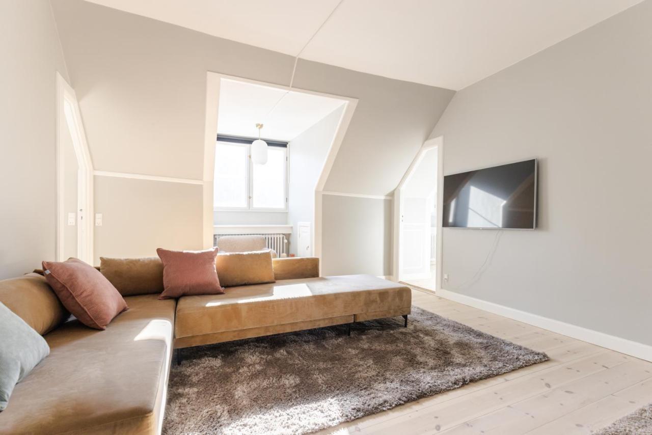 Luxury Apartment W Privat Rooftop Terrace - Cph C โคเปนเฮเกน ภายนอก รูปภาพ