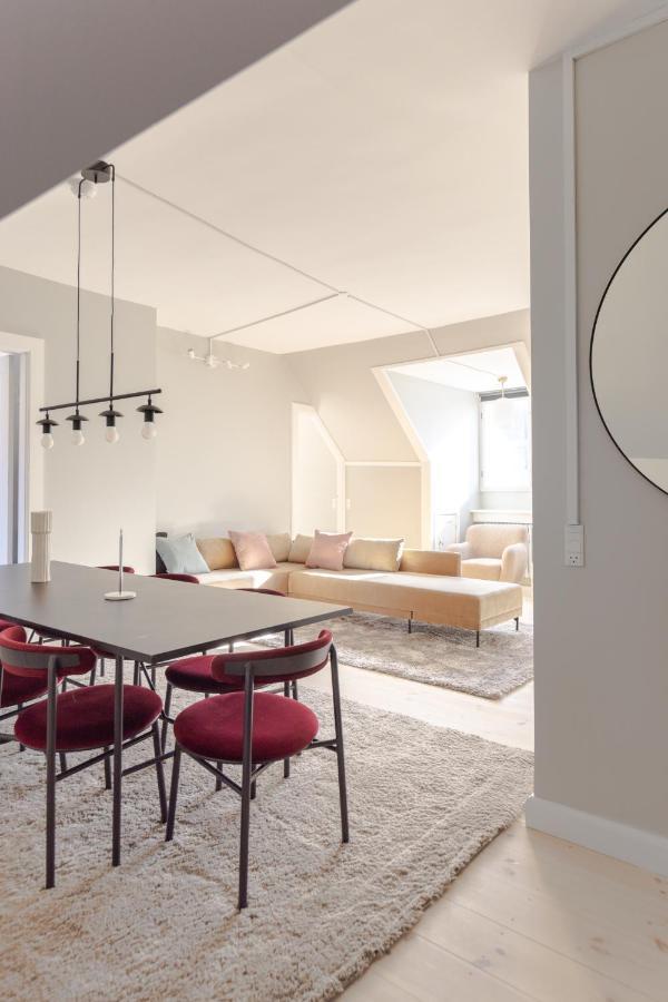 Luxury Apartment W Privat Rooftop Terrace - Cph C โคเปนเฮเกน ภายนอก รูปภาพ