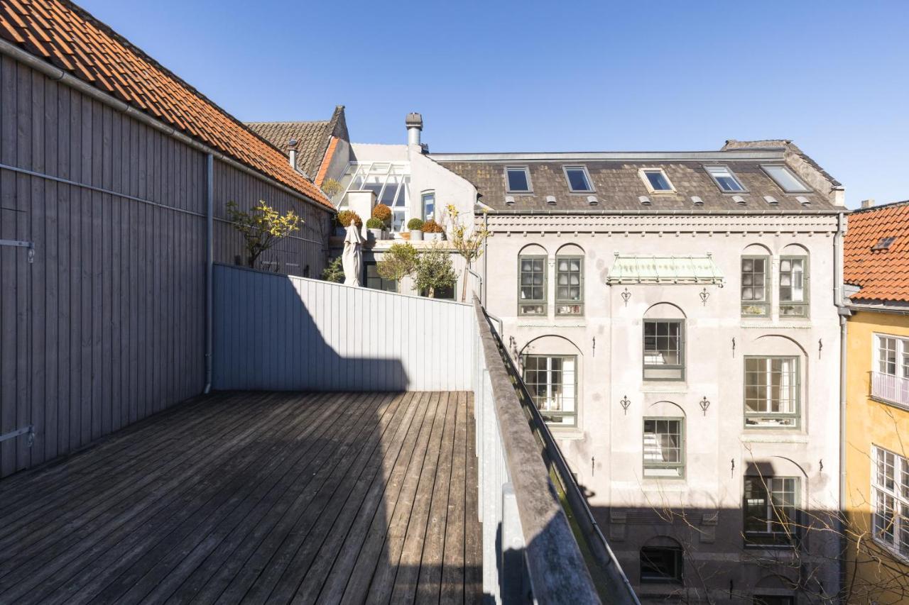 Luxury Apartment W Privat Rooftop Terrace - Cph C โคเปนเฮเกน ภายนอก รูปภาพ