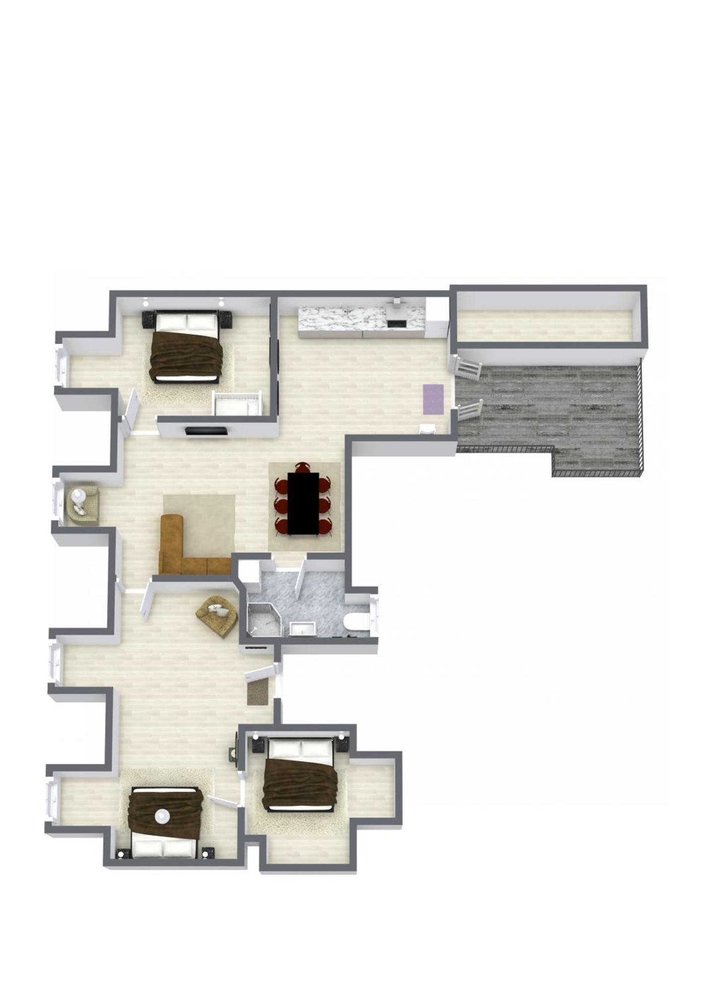 Luxury Apartment W Privat Rooftop Terrace - Cph C โคเปนเฮเกน ภายนอก รูปภาพ